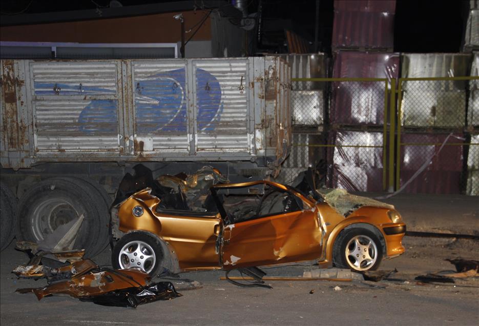 Başkentte trafik kazaları: 1 ölü, 4 yaralı