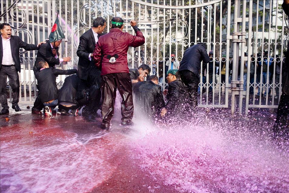 Bangladeş'teki hükümet karşıtı gösteriler