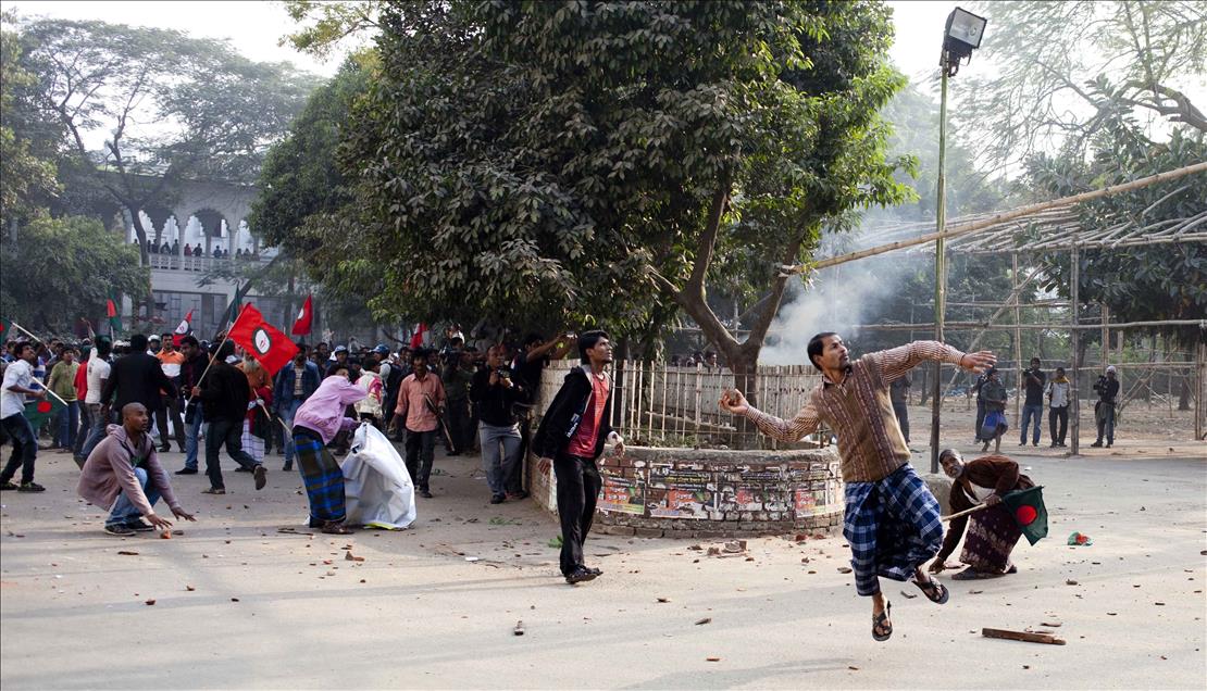 Bangladeş'teki hükümet karşıtı gösteriler