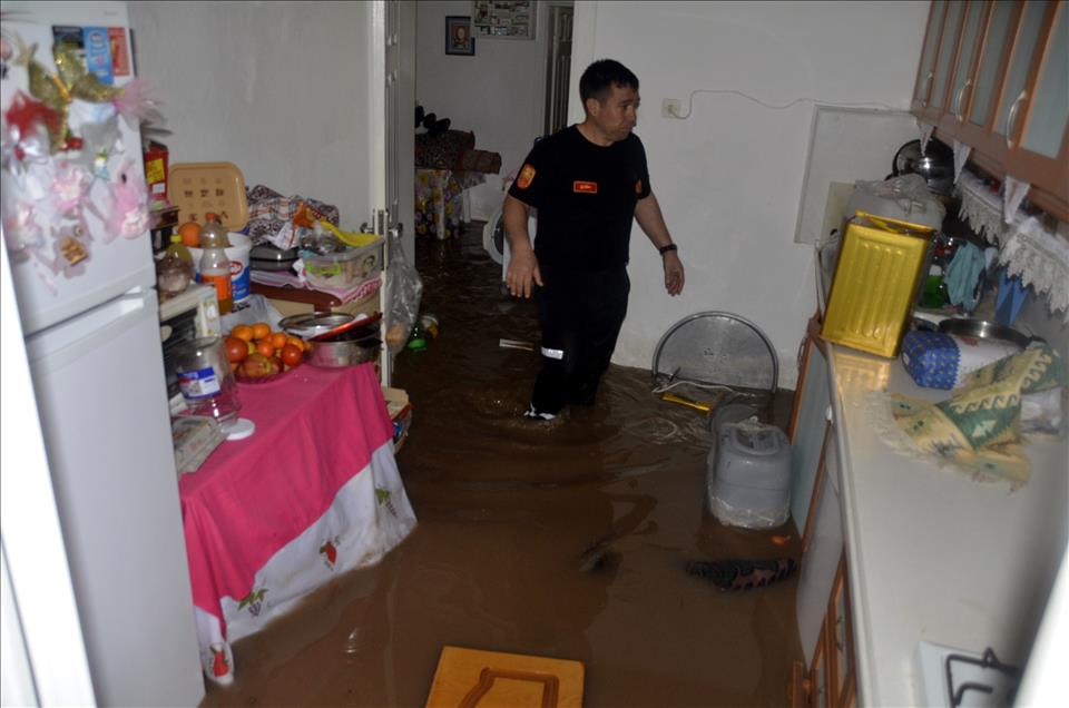 Bodrum'daki kuvvetli sağanak