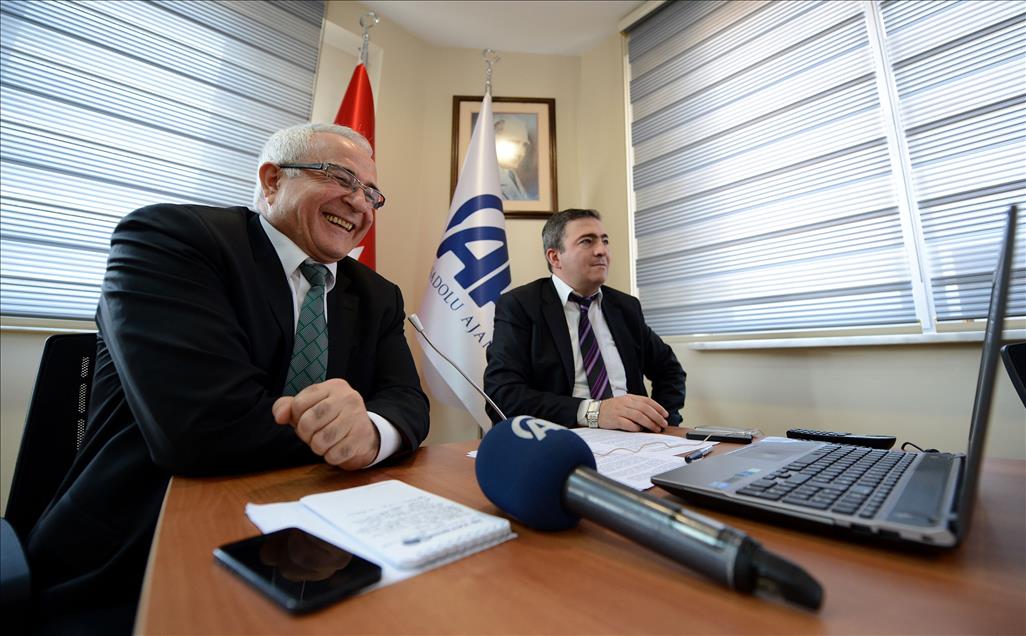 Çalışma ve Sosyal Güvenlik Bakanı Çelik, AA Editör Masası'nda