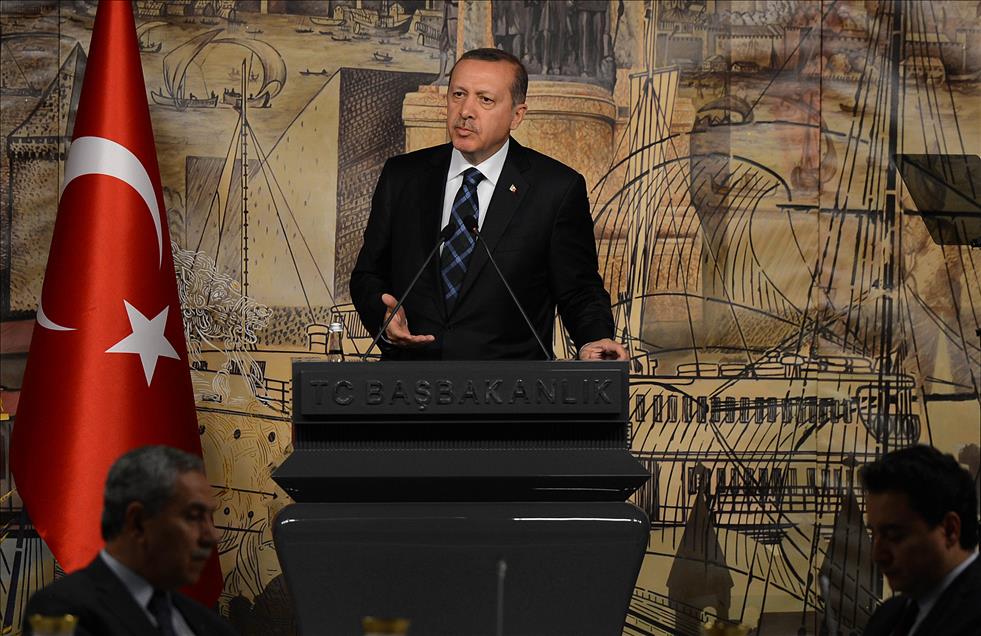 Başbakan Erdoğan'ın, gazeteci ve yazarlarla buluşması