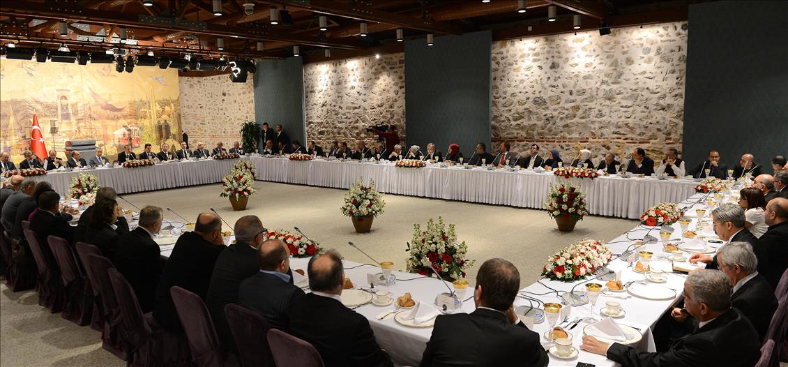 Başbakan Erdoğan'ın, gazeteci ve yazarlarla buluşması