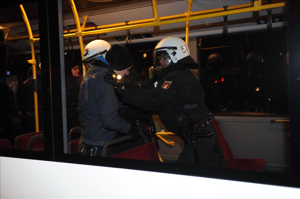 Hamburg'ta ''tehlikeli bölge'' ilan edilmesi