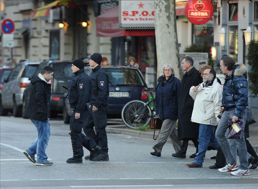 Hamburg'taki bazı semtlerin ''tehlikeli bölge'' ilan edilmesi