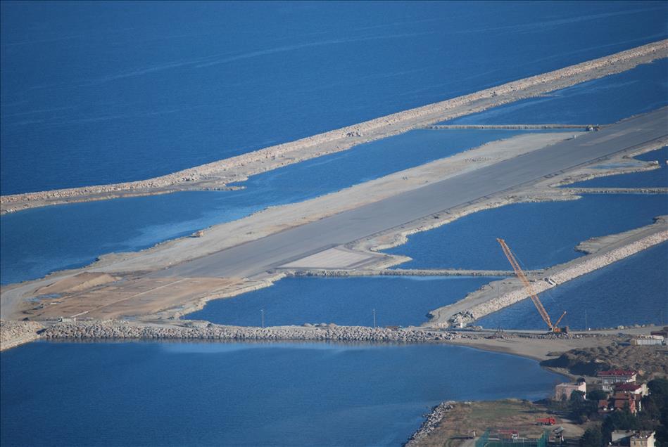 Ordu-Giresun Hava Limanı'nda pist tamamlandı
