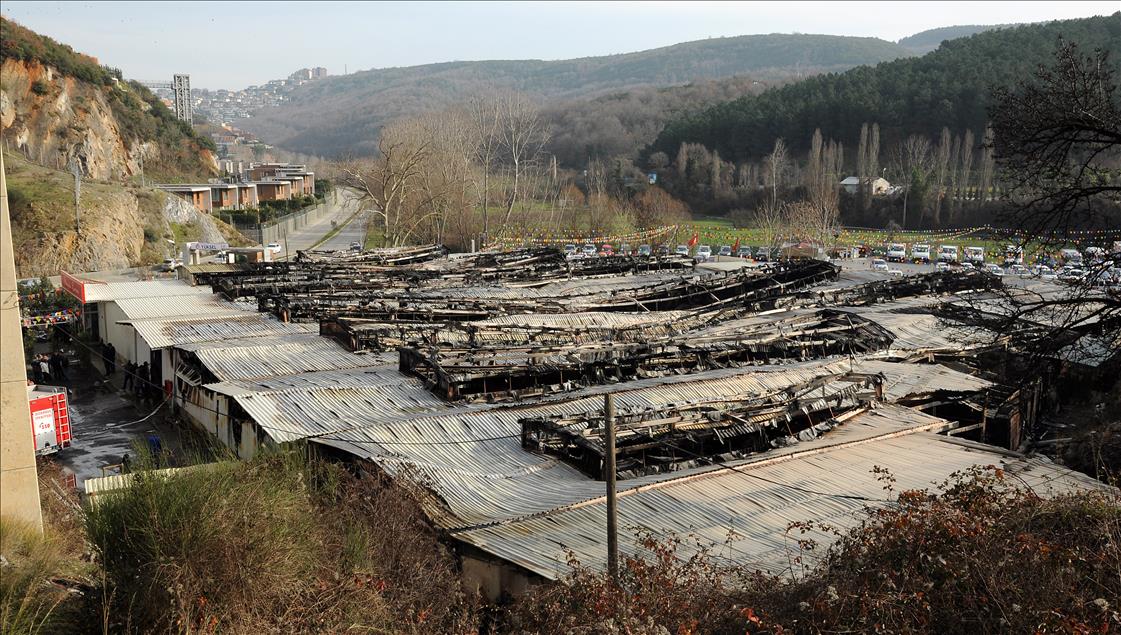 Beykoz'da yangın