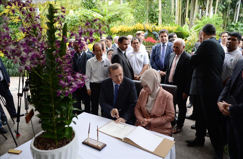 Başbakan Erdoğan Singapur'da