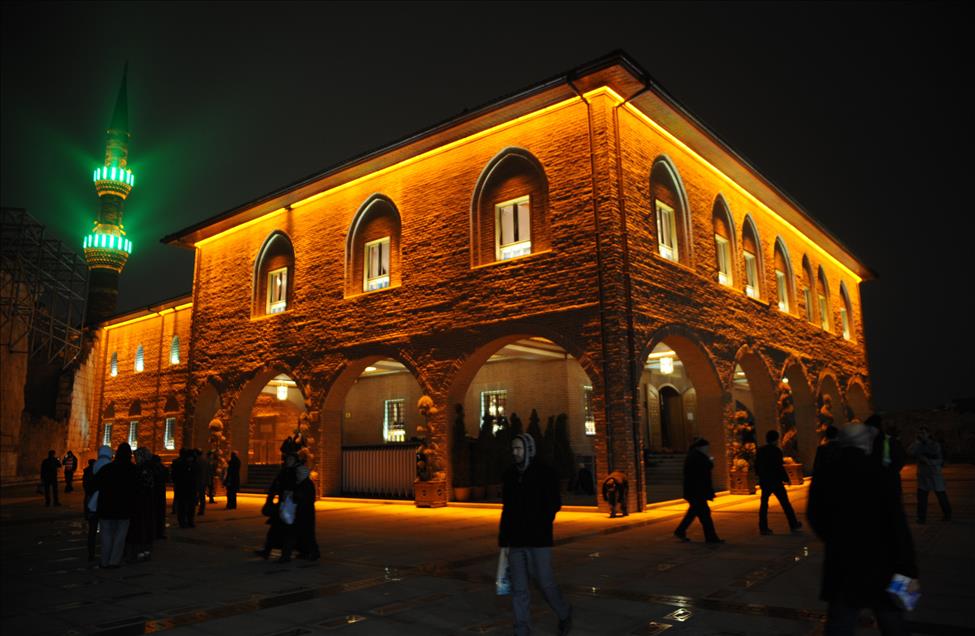 Hacı Bayram-ı Veli Camii'nde Mevlid Programı düzenlendi