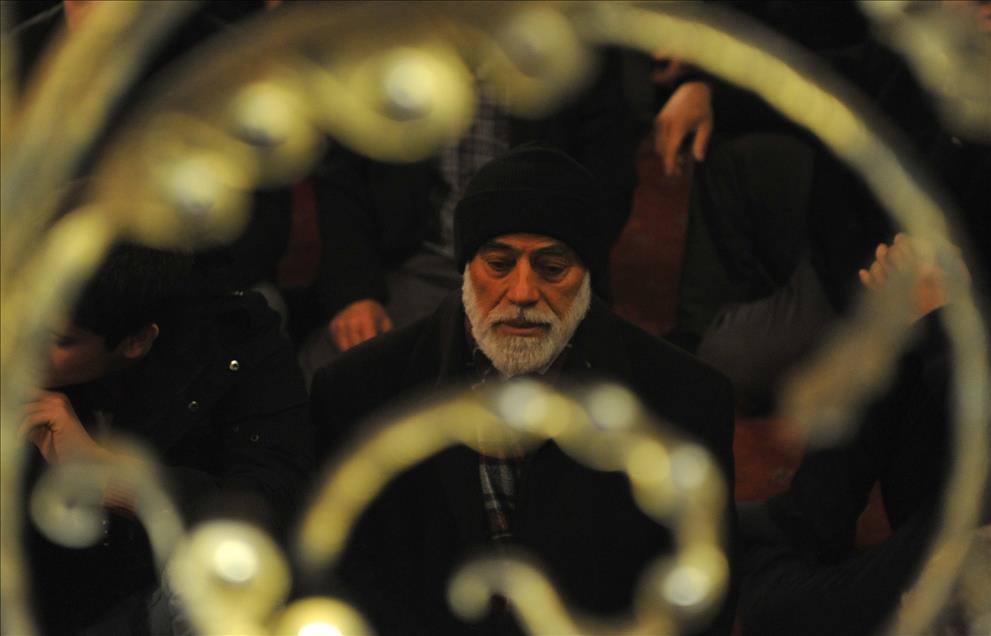 Hacı Bayram-ı Veli Camii'nde Mevlid Programı düzenlendi