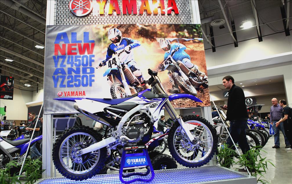 Son model motosikletler Washington'da görücüye çıktı