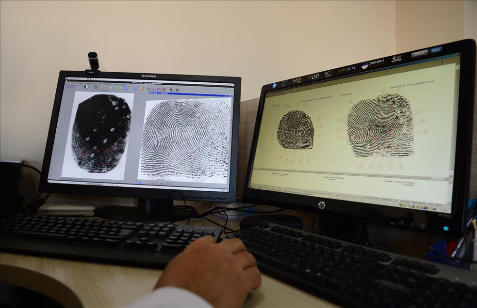 17,5 milyon kişi, parmaklarından tanınıyor