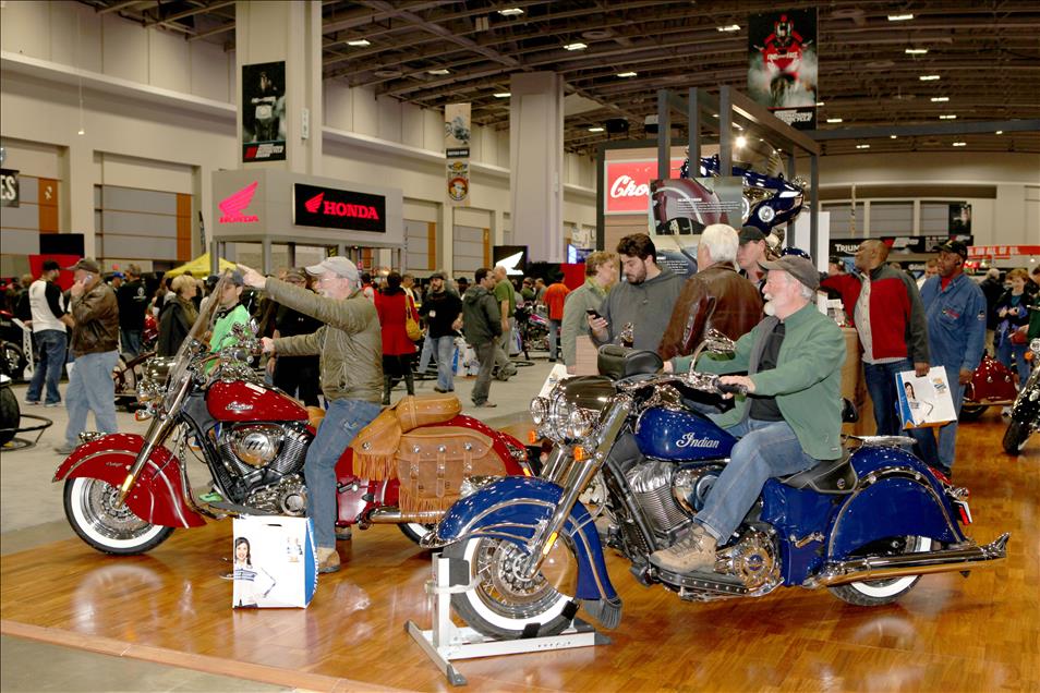 Son model motosikletler Washington'da görücüye çıktı