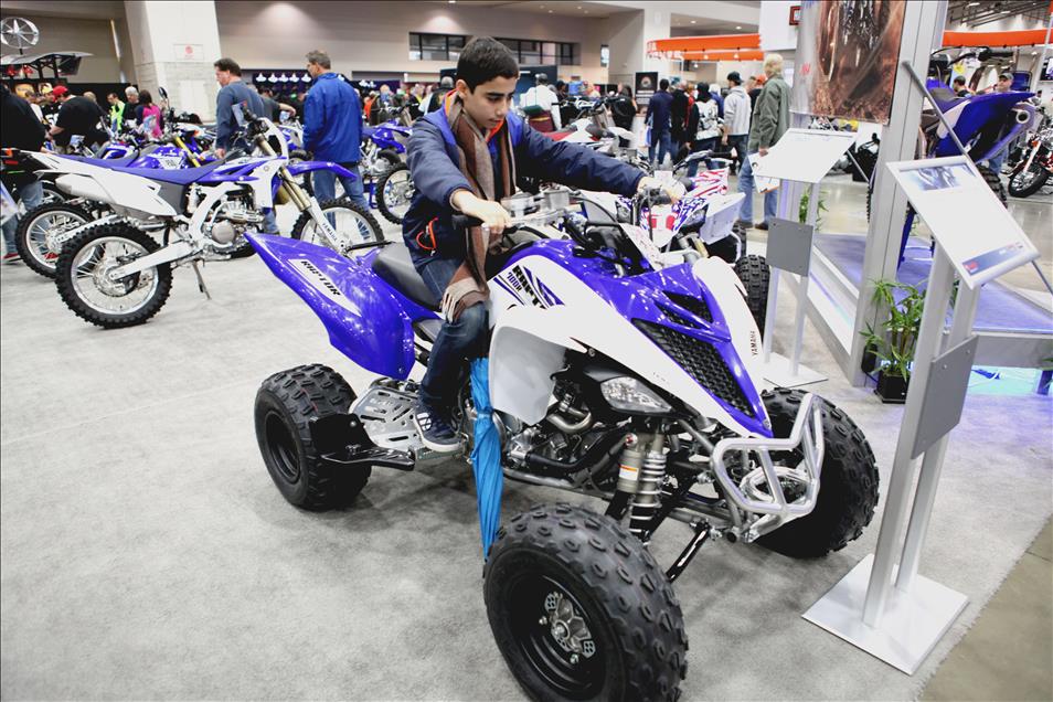 Son model motosikletler Washington'da görücüye çıktı