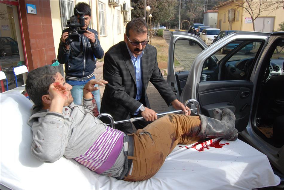 Cerablus'ta bomba yüklü araçta patlama