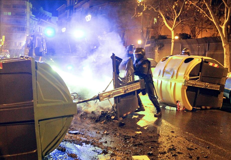 SPAIN PROTEST