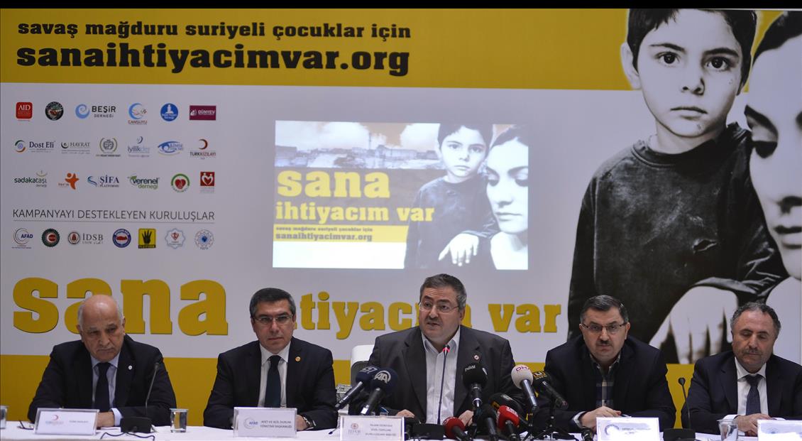 "Sana İhtiyacım Var" yardım kampanyası başladı
