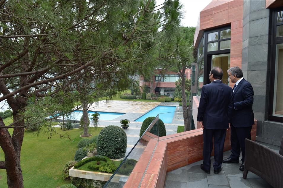 Cumhurbaşkanı Gül, Fransa Cumhurbaşkanı Hollande onuruna yemek verdi