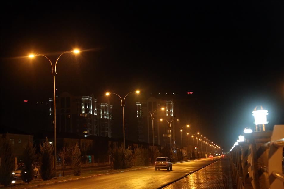 Jeneratörlerle aydınlatılan kent: Erbil