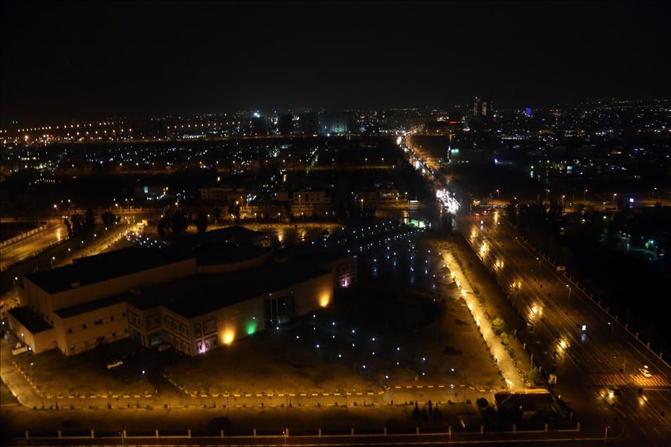Jeneratörlerle aydınlatılan kent: Erbil