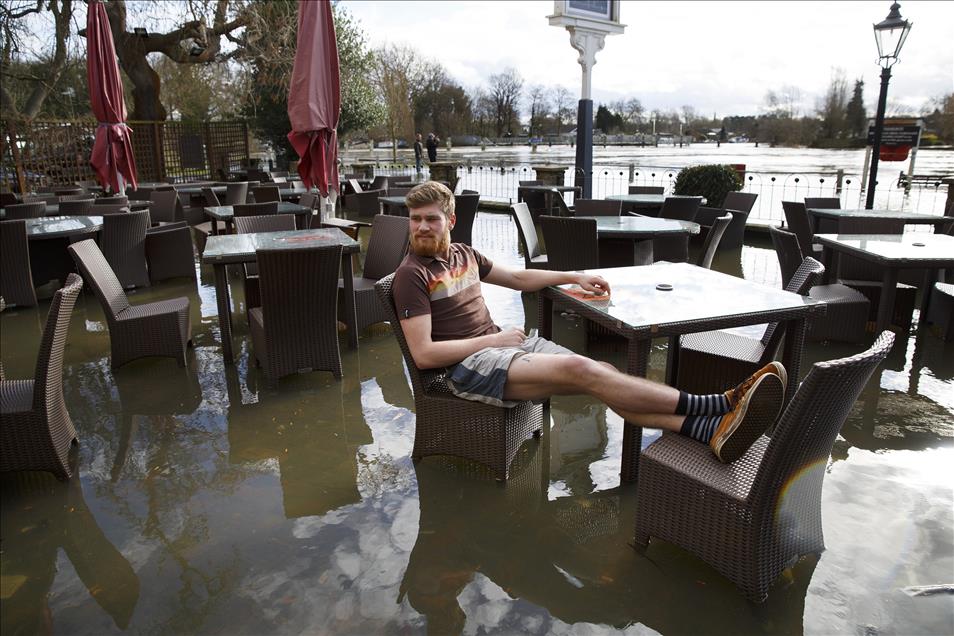 İngiltere'de sel felaketi