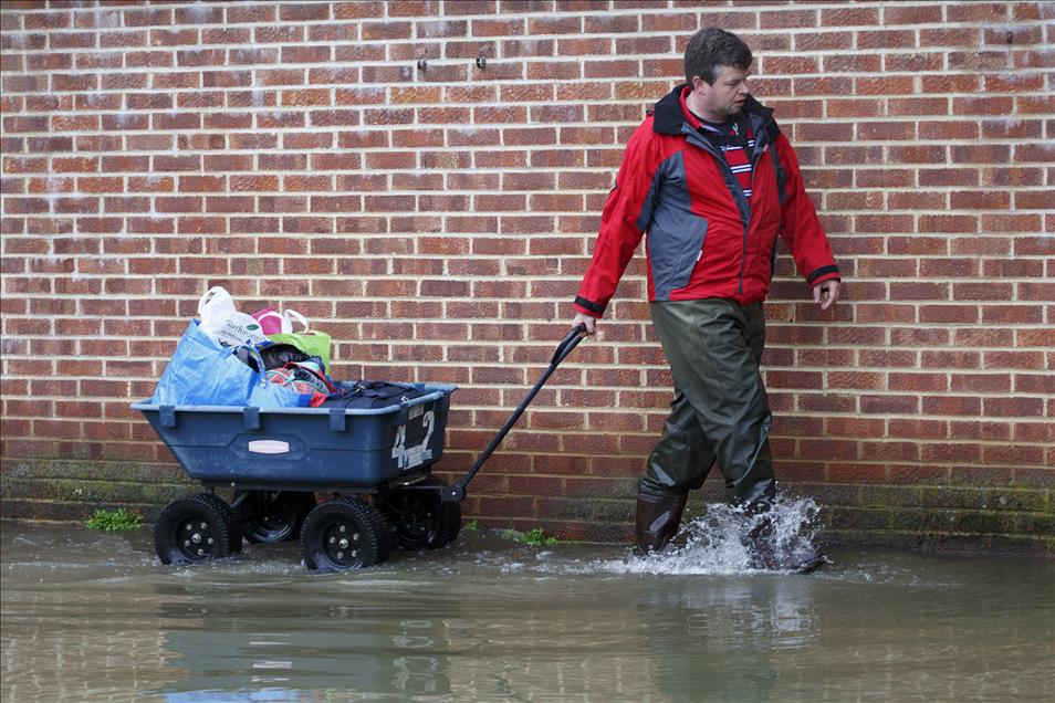 İngiltere'de sel felaketi