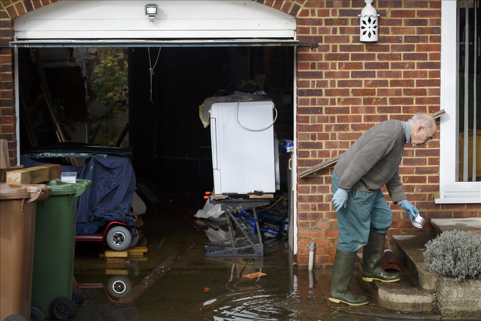 İngiltere'de sel felaketi