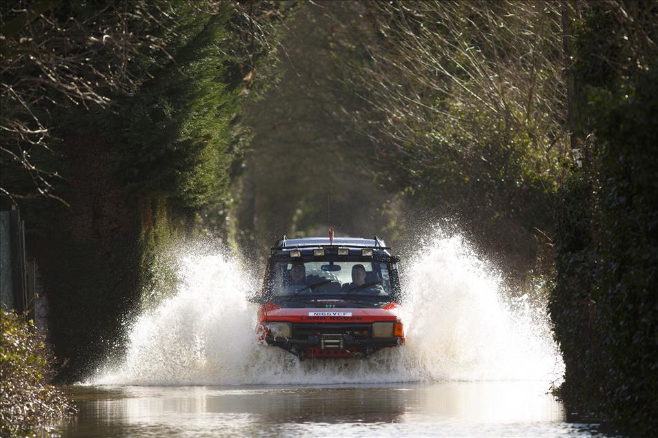 İngiltere'de sel felaketi