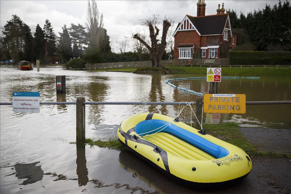 İngiltere'de sel felaketi