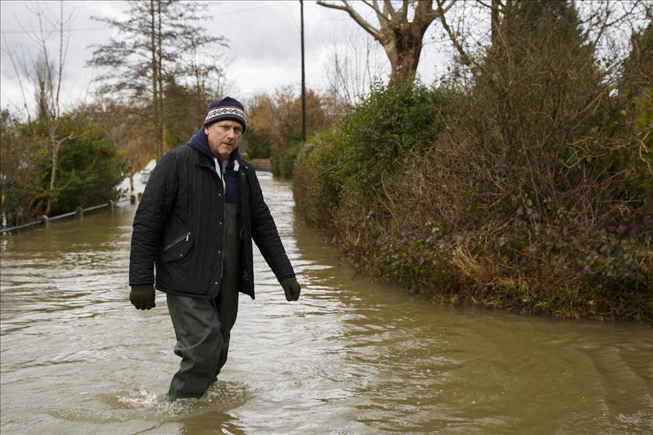 İngiltere'de sel felaketi