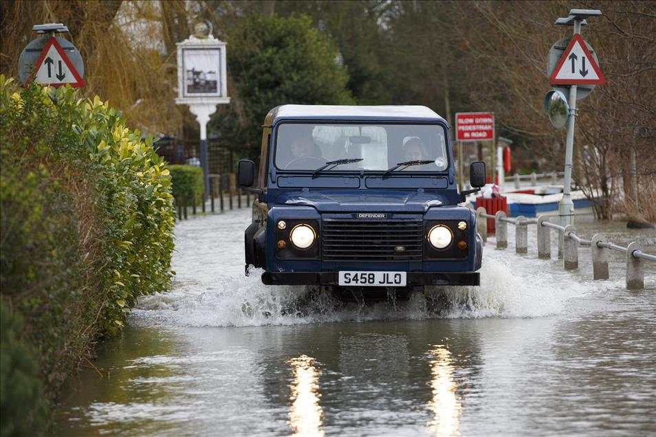 İngiltere'de sel felaketi