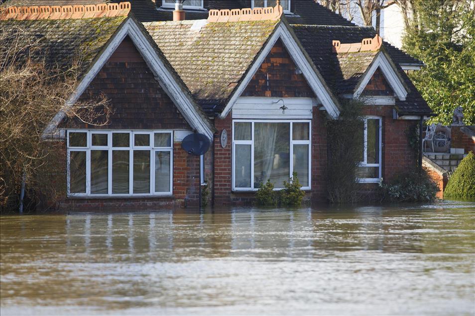 İngiltere'de sel felaketi