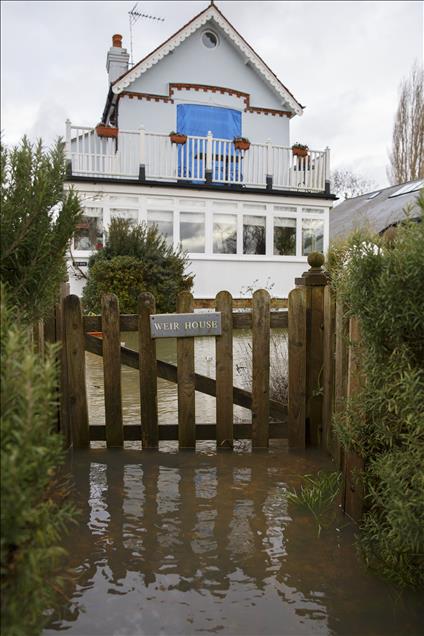 İngiltere'de sel felaketi