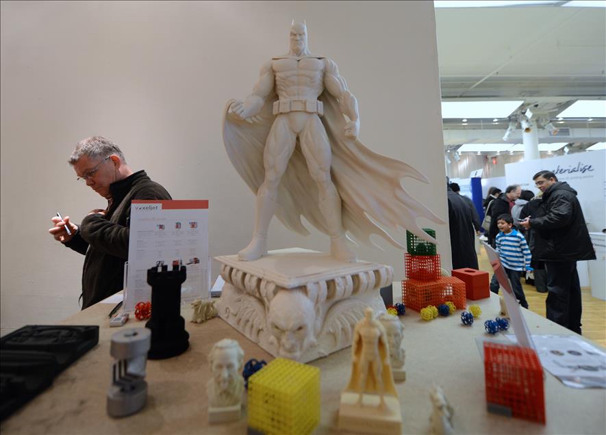 Teknolojinin sınırlarını zorlayan 3D tasarımlar New York'ta sergilendi