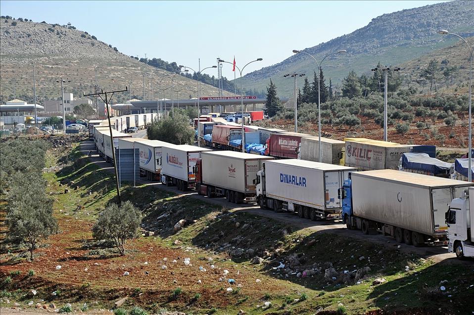 Cilvegözü Sınır Kapısı'nda geçişlerin durdurulması