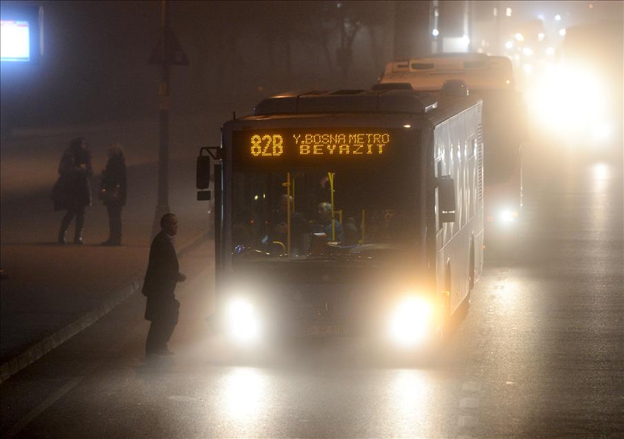 İstanbul'da Yoğun Sis