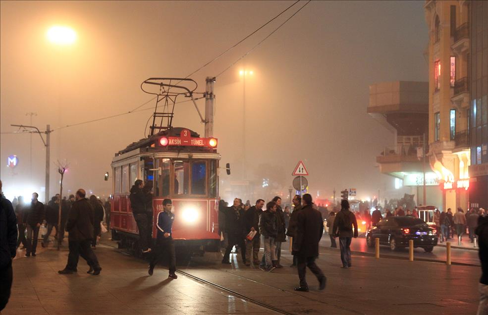 İstanbul'da Yoğun Sis