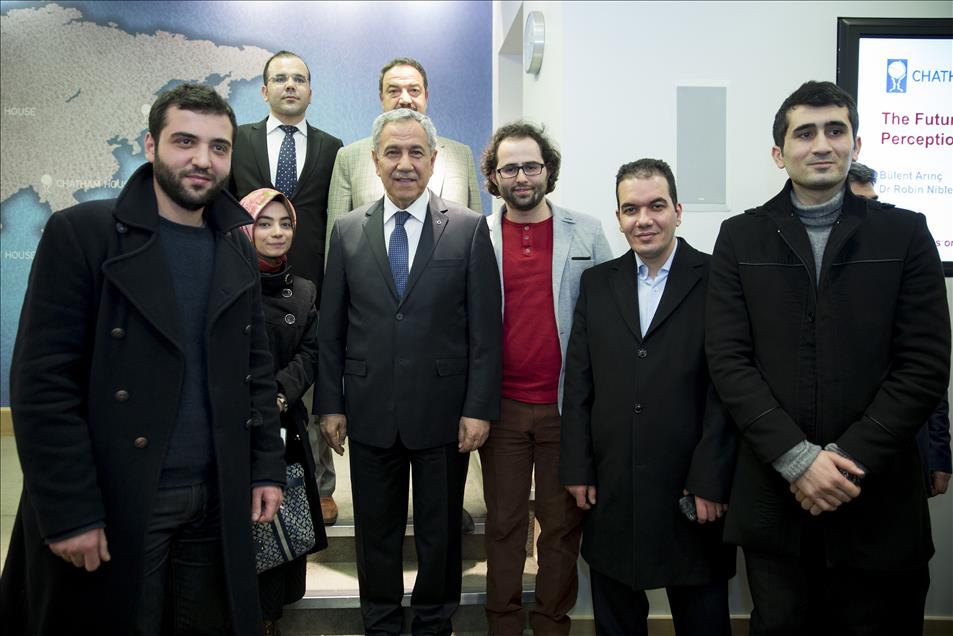 Başbakan Yardımcısı Bülent Arınç Londra'da