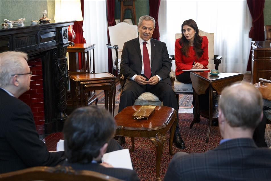 Başbakan Yardımcısı Arınç Londra'da