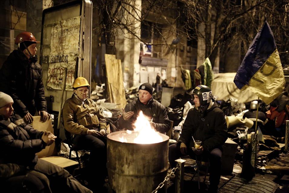 Ukrayna'da yönetim karşıtı gösteriler