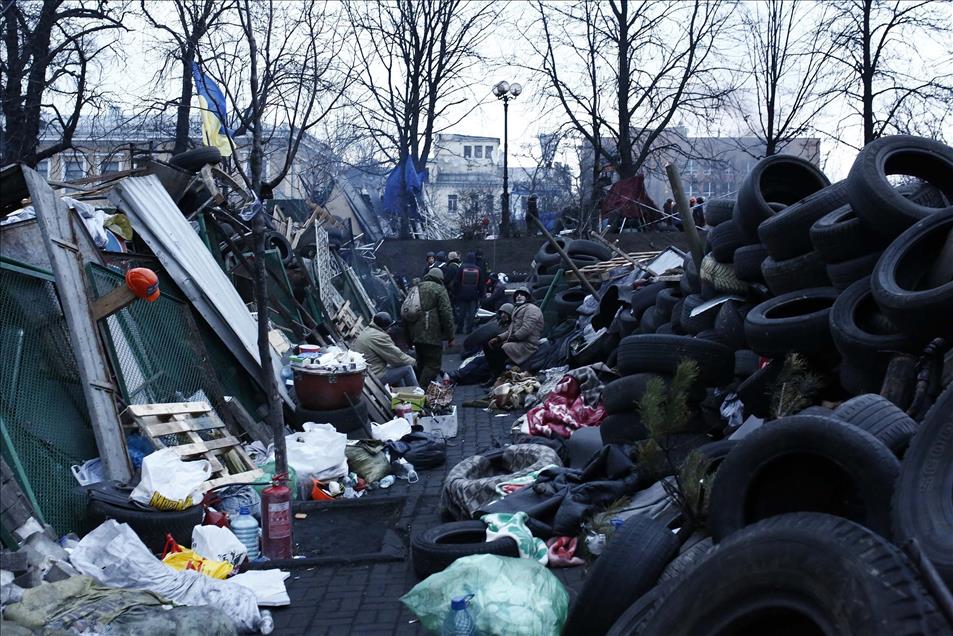 Ukrayna'da yönetim karşıtı gösteriler
