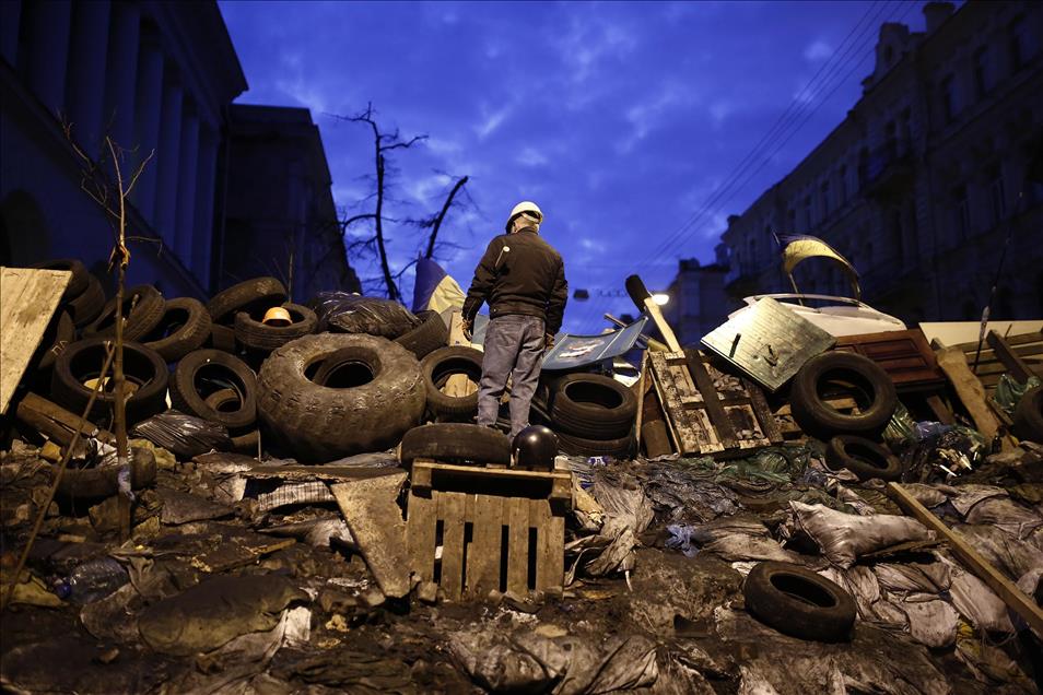 Ukrayna'da yönetim karşıtı gösteriler