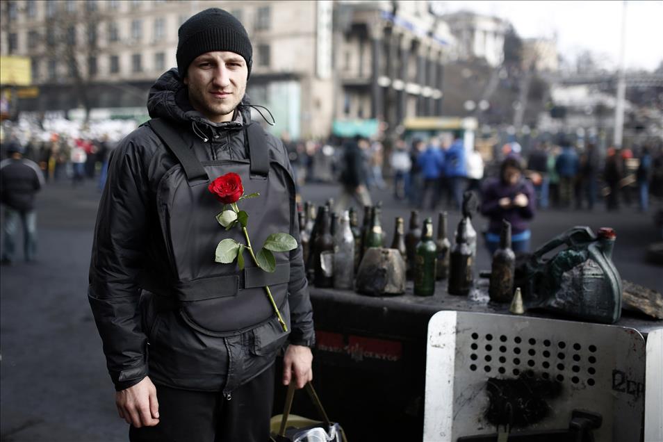 Ukrayna'da yönetim karşıtı gösteriler