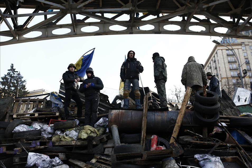 Ukrayna'da yönetim karşıtı gösteriler