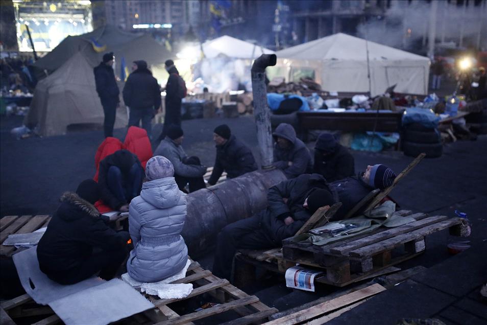 Ukrayna'da yönetim karşıtı gösteriler