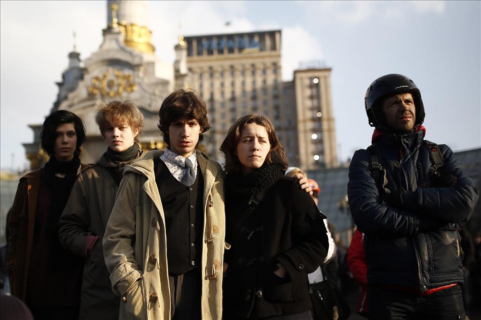 Ukrayna'da yönetim karşıtı gösteriler