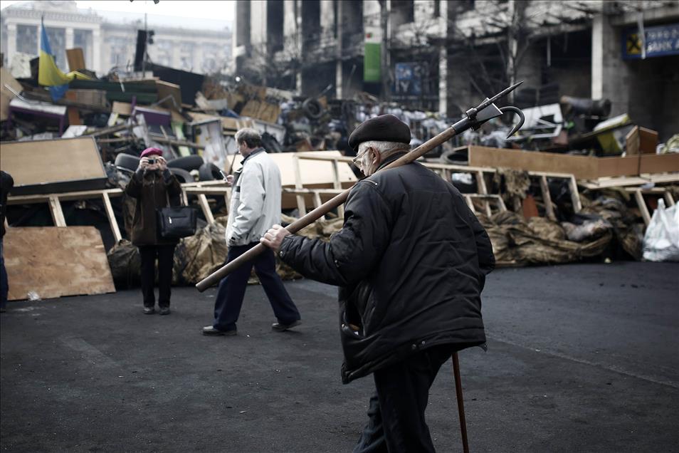 Ukrayna'da yönetim karşıtı gösteriler