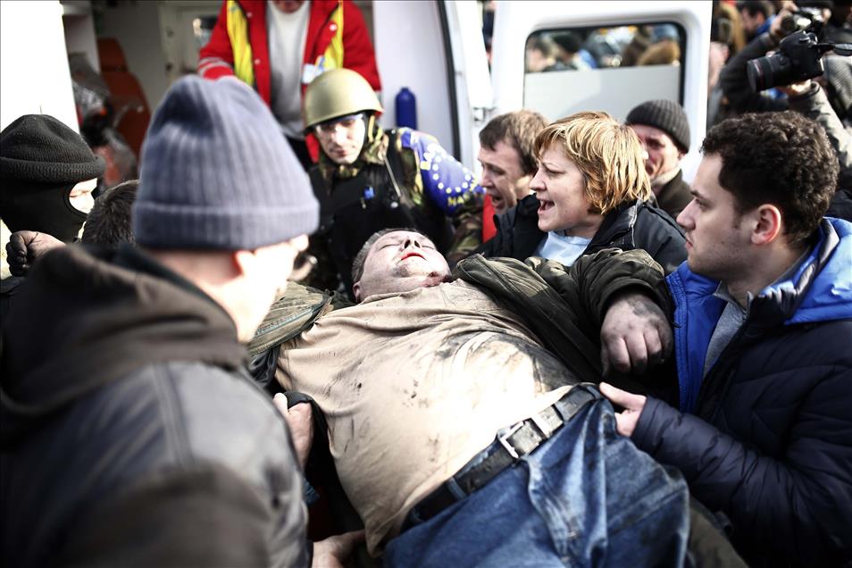 Ukrayna'da yönetim karşıtı gösteriler