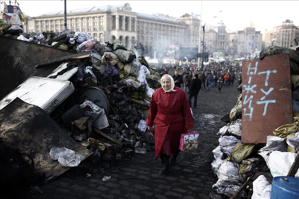 Ukrayna'da yönetim karşıtı gösteriler