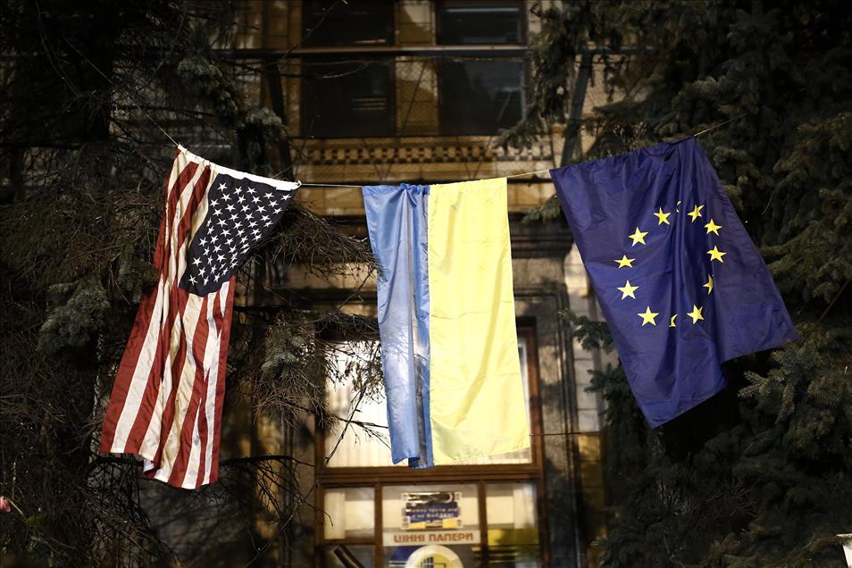 Ukrayna'da yönetim karşıtı gösteriler